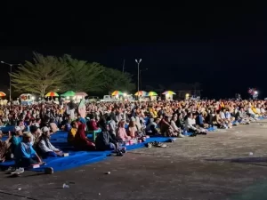 Ahmad Ali dan Ribuan Warga Parigi Meriahkan Maulid Akbar di Mantan Lokasi Sail Tomini