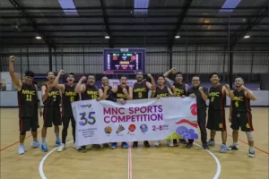 Skuad iNews Berdoa untuk Kesuksesan MNC Group di Final Cabor Basket MNC Sports Competition 2024 Menyambut HUT ke-35
