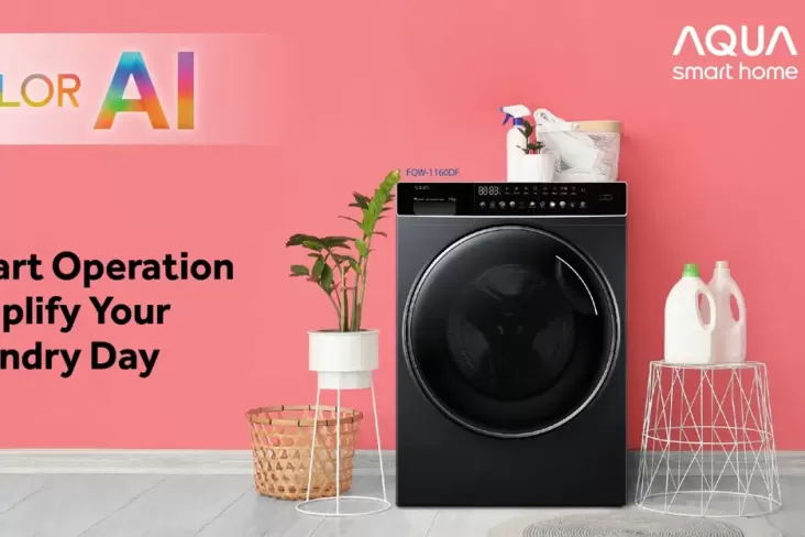 Berita: "Inovasi Terbaru: Mesin Cuci yang Bisa Dikendalikan dengan Sentuhan Jari dan Teknologi AI yang Mumpuni"