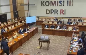 44 Anggota DPR Hadiri Rapat Pleno Penetapan dan Pemilihan Pimpinan serta Dewas KPK