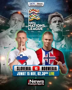 UEFA Nations League: Pertandingan Sengit Antara Slovenia dan Norwegia