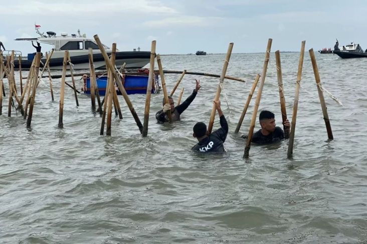 Kasus Dugaan Korupsi Pagar Laut Tangerang Dilaporkan ke Kejagung