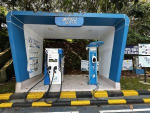 Persiapan Lebaran 2025: Jasa Marga Sediakan SPKLU kemudian Panel Surya dalam Rest Area