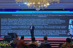 KPU-Bawaslu DKI Jakarta Dapat Poin Skala Kepatuhan Etik Penyelenggara Pemilihan Umum Terendah