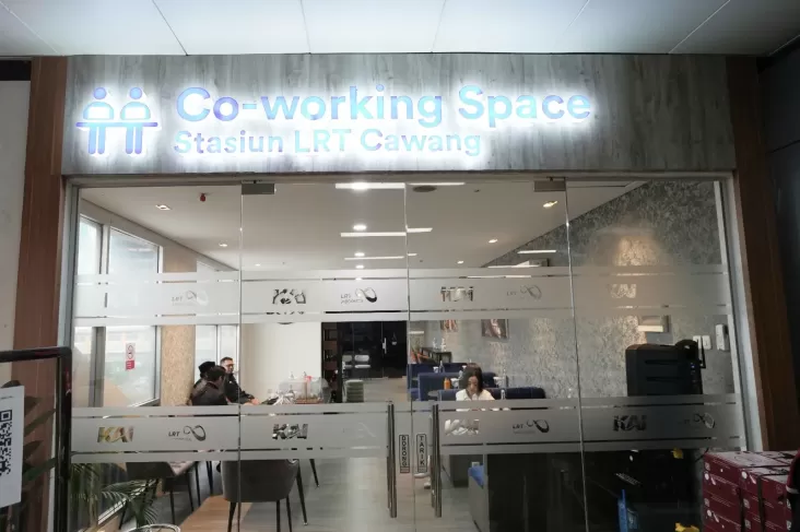 LRT Jabodebek Sediakan Coworking Space Gratis di dalam tempat Stasiun Cawang, Intip Fasilitasnya