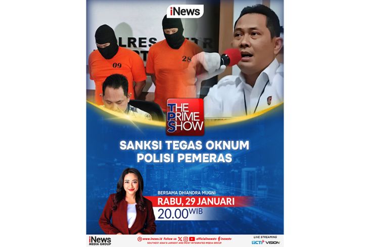 Waktu petang Ini adalah di dalam The Prime Show Sanksi Tegas Oknum Polisi Pemeras