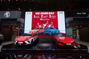 MG Pamer 10 Mobil Listrik Futuristik Befitur Cerdas pada IIMS 2025