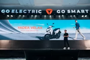 Motor Listrik Yadea Velax Meluncur dalam IIMS 2025, Performa Gahar dan juga Hemat