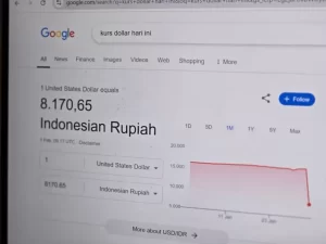 Rupiah Menguat Tajam ke Rp8.170 per Dolar Negeri Paman Sam di tempat Google, Warganet Heboh!