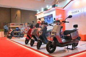 Yadea Hadirkan Motor-motor Berfitur Cerdas di area IIMS 2025