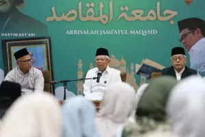 Kaji Kitab Arrisalah Karya Mbah Hasyim, KH Ma’ruf Amin: Ini adalah Tradisi PKB