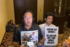 Kantor KontraS Didatangi 3 Orang Tak Dikenal usai Geruduk Rapat RUU TNI di area Hotel