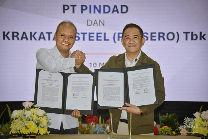 Krakatau Steel kemudian Pindad Perkuat Sinergi untuk Kemandirian Industri Security