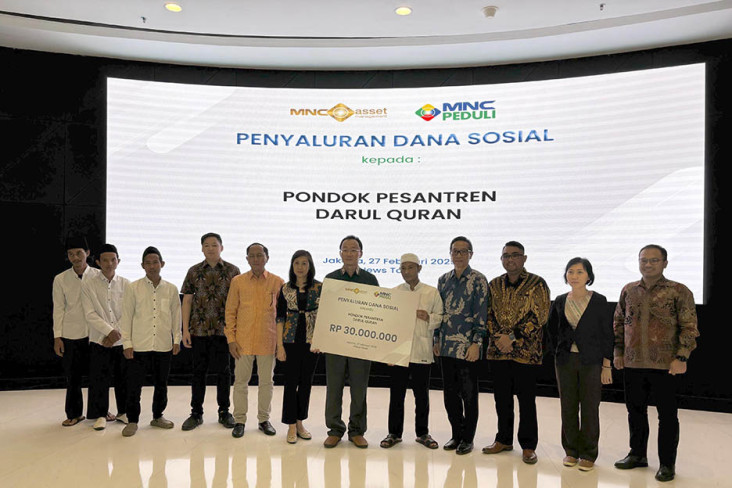 MNC Asset Management Salurkan Dana Sosial ke 3 Lembaga Zakat juga Pesantren