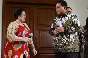 Pertemuan Prabowo juga Megawati di dalam Teuku Umar Berlangsung 1 Jam