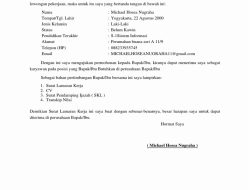 25 Contoh Surat Motivasi Lamaran Kerja yang Efektif