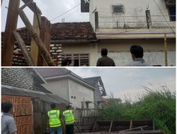 Angin Puting Beliung Hancurkan Atap Desa Kotayasa Banyumas