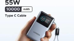 Power Bank UGREEN Nexode Pro 55W: Kapasitas Besar, Pengisian Cepat, Fitur Canggih