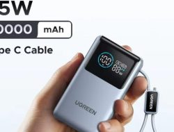 Power Bank UGREEN Nexode Pro 55W: Kapasitas Besar, Pengisian Cepat, Fitur Canggih